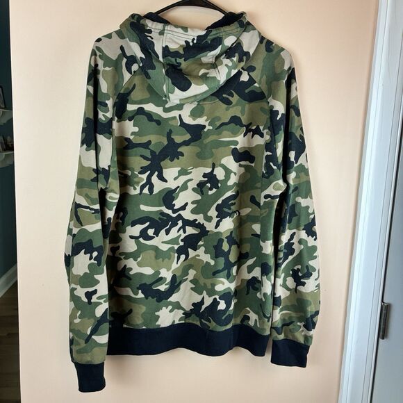 Fintech Mens Size Medium Pullover Hoodie Sweatshirt Fishing Outdoor Camo - Picture 5 of 5